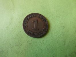 Dt. Reich 1906 D, 1 Pfennig