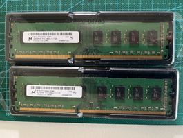 Micron RAM, 8GB (2x4GB), DDR3-1600 1.5V