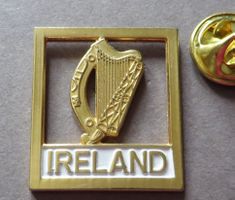 PIN, IRELAND INSTRUMENT, IRISCHE HARFE BRIAN BORU