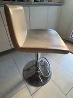 Pfister Barhocker mit Lederbezug und Luftfeder