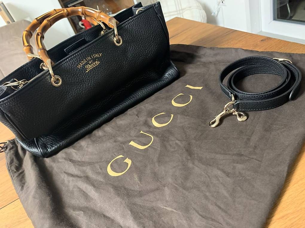 Borse da donna: Gucci Bamboo Shopper Tote  Schwarz – Nuovo e nell'imballaggio originale da Niederlenz venduto da Melo014 1