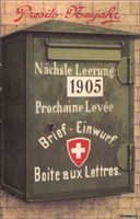 Briefkasten // 1905 Prosit Neujahr