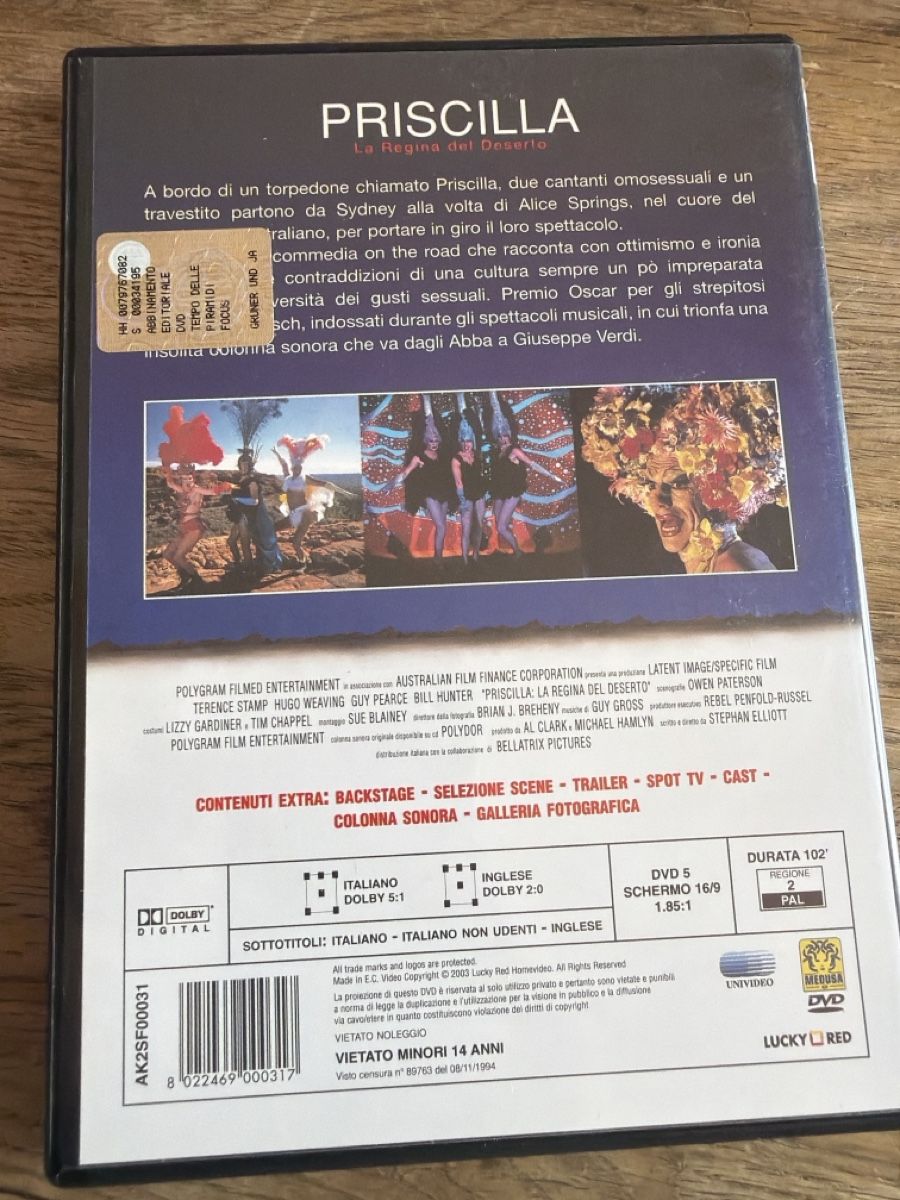 Tutti i DVDs: Priscilla – Usato da Lugano venduto da bad_2t9b 1