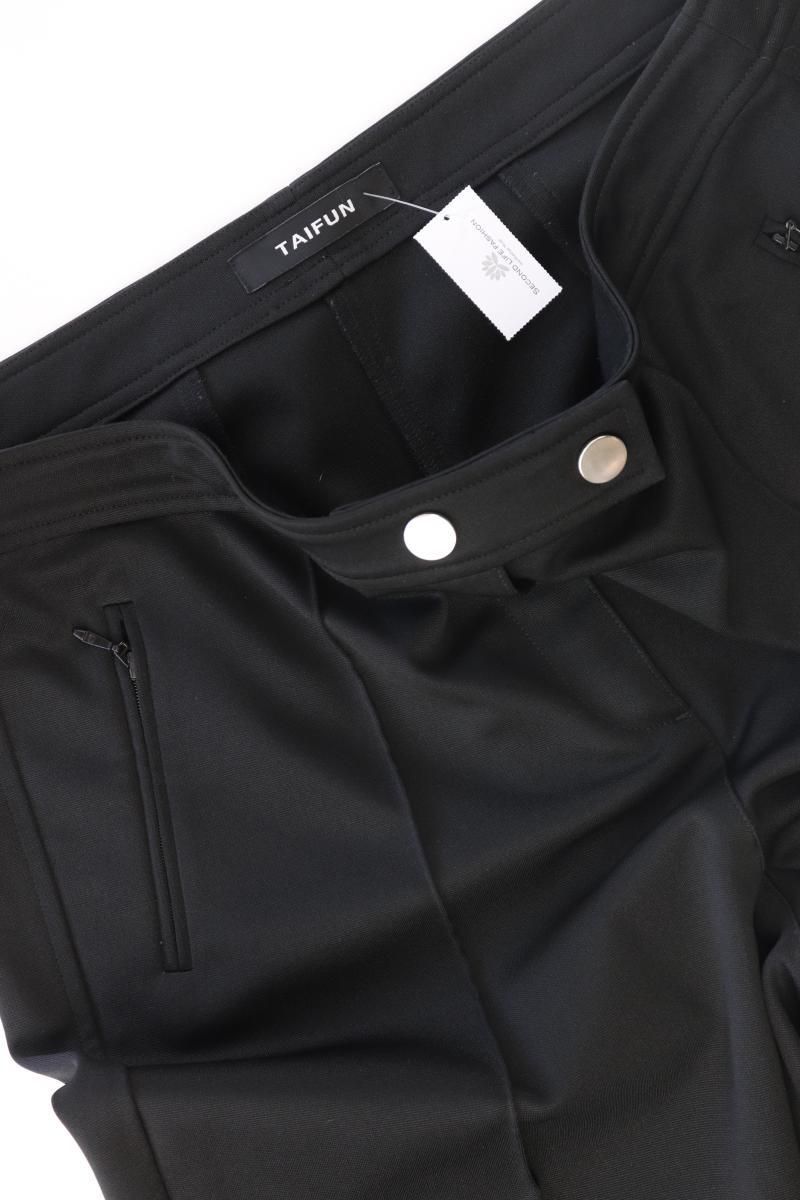 Hosen: Taifun Hose Gr. 42 schwarz aus Polyester – Gebraucht aus Neustadt an der Waldnaab von SecondLifeFashion 1