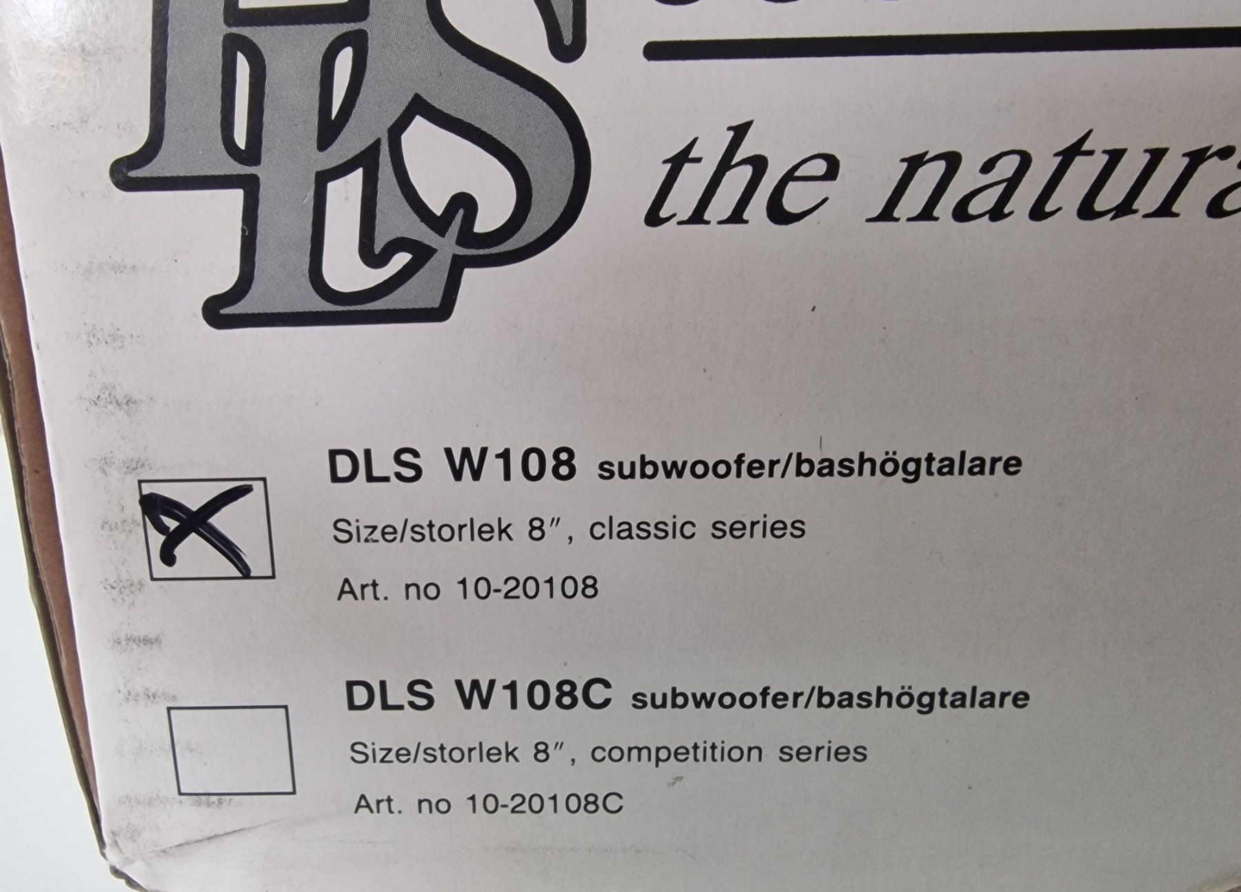 Lautsprecher: DLS 90 Watt Subwoofer 20cm 4 Ohms – Neu und originalverpackt aus Uerkheim von Kaufoption 6