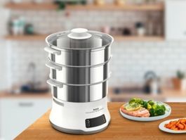 Tefal Convenient Series Deluxe 3-stufiger Dampfgarer