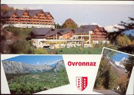 Ovronnaz   VS   -   La station et Thermalp      en 1997