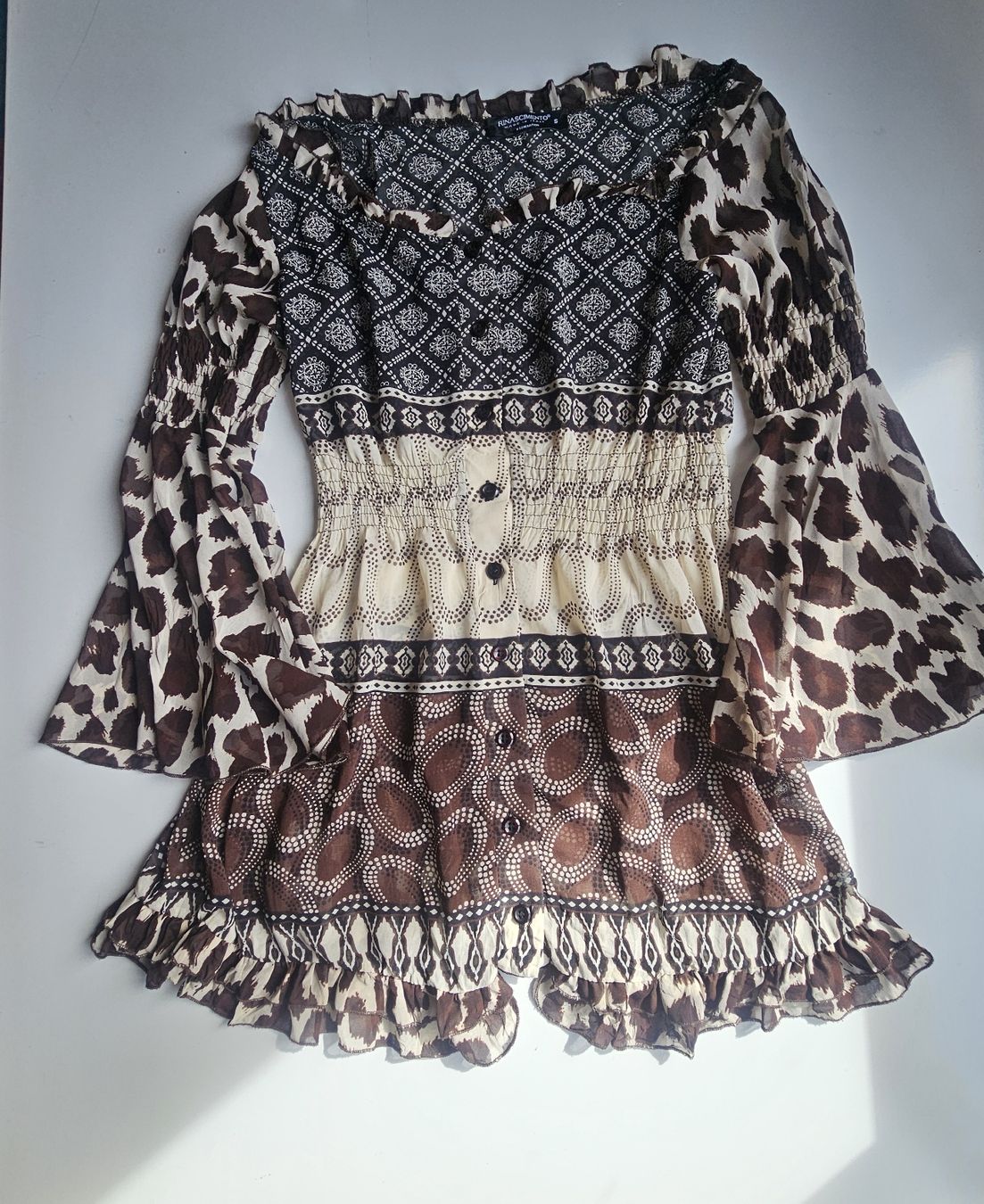 Vestiti: Luftiges Boho Rinascimento Kleid, Gr. S – Usato da Bassersdorf venduto da CorinneK36