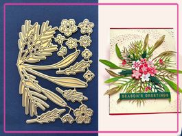 Div Florales - viele Variationen möglich - Stanzschablone