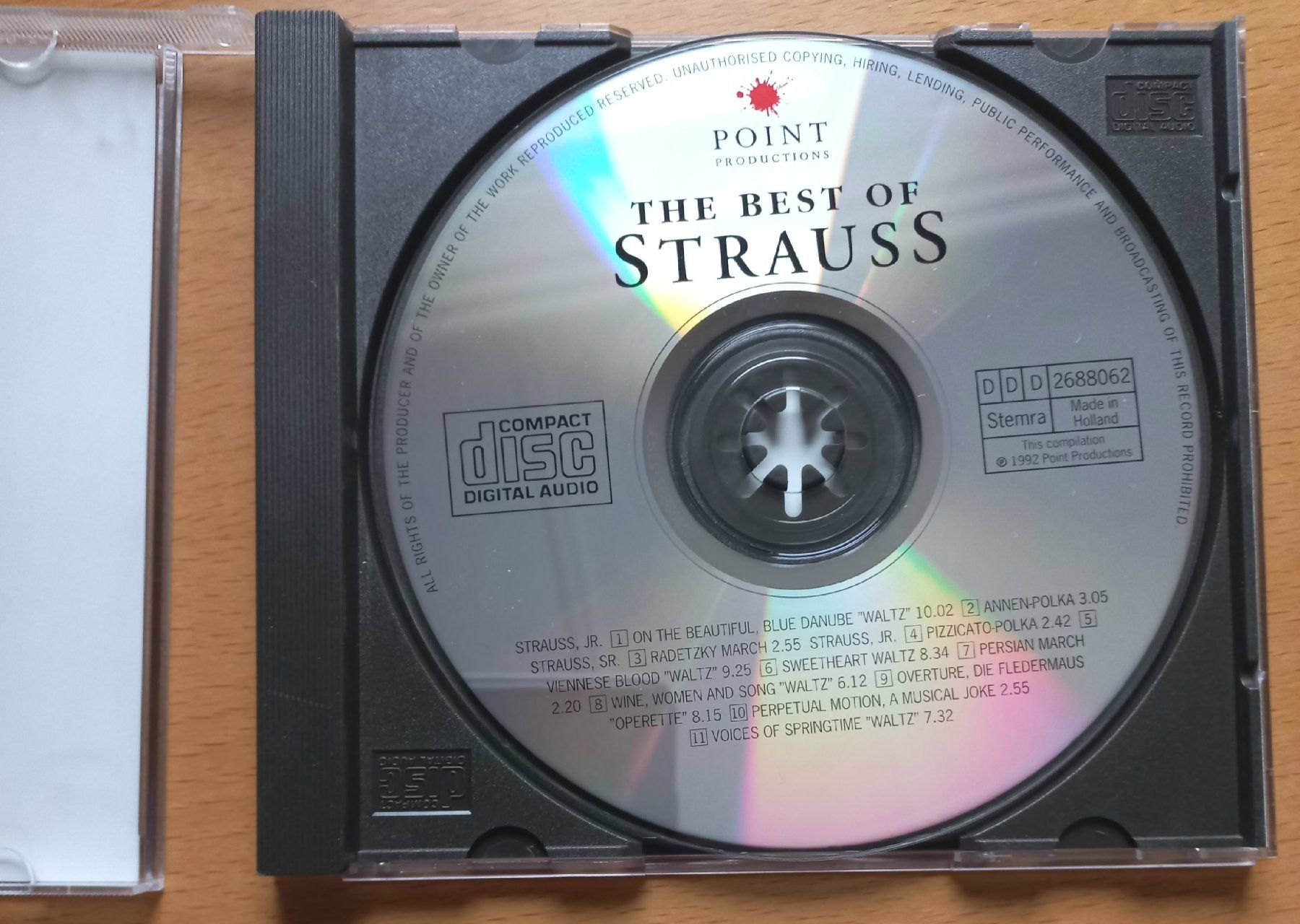 CD: CD - Johann Strauss - Meisterwerke – Usato da Niederuzwil venduto da lubimaja 1