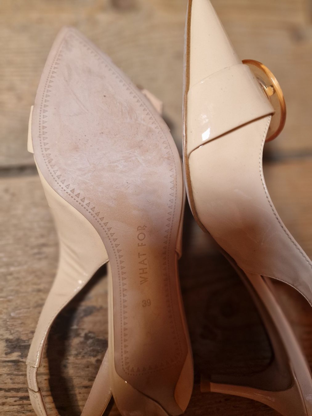 Scarpe da donna: Sandalen What For, beige Grösse: 39 – Usato da Oberuzwil venduto da ftaki 2