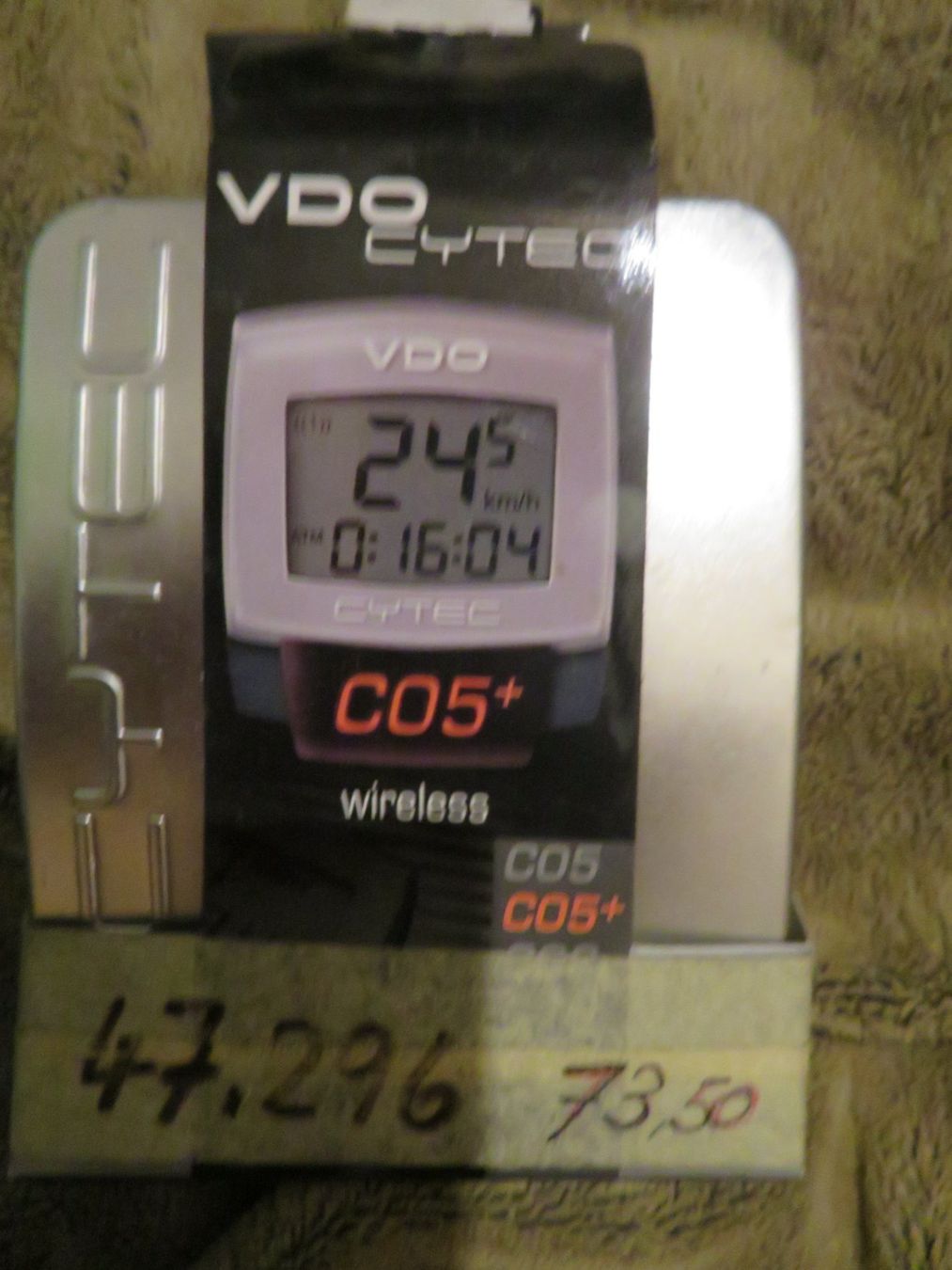 Pezzi di ricambio: VDO Germany Cytec C05+ Wireless-Velocomputer OVP PORTOFREI – Nuovo e nell'imballaggio originale da Rüti ZH venduto da Velo-Jimmy