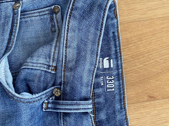 Jeans: G Star Raw 3301 Slim fit – Usato da Ebikon venduto da van_qg5n 2