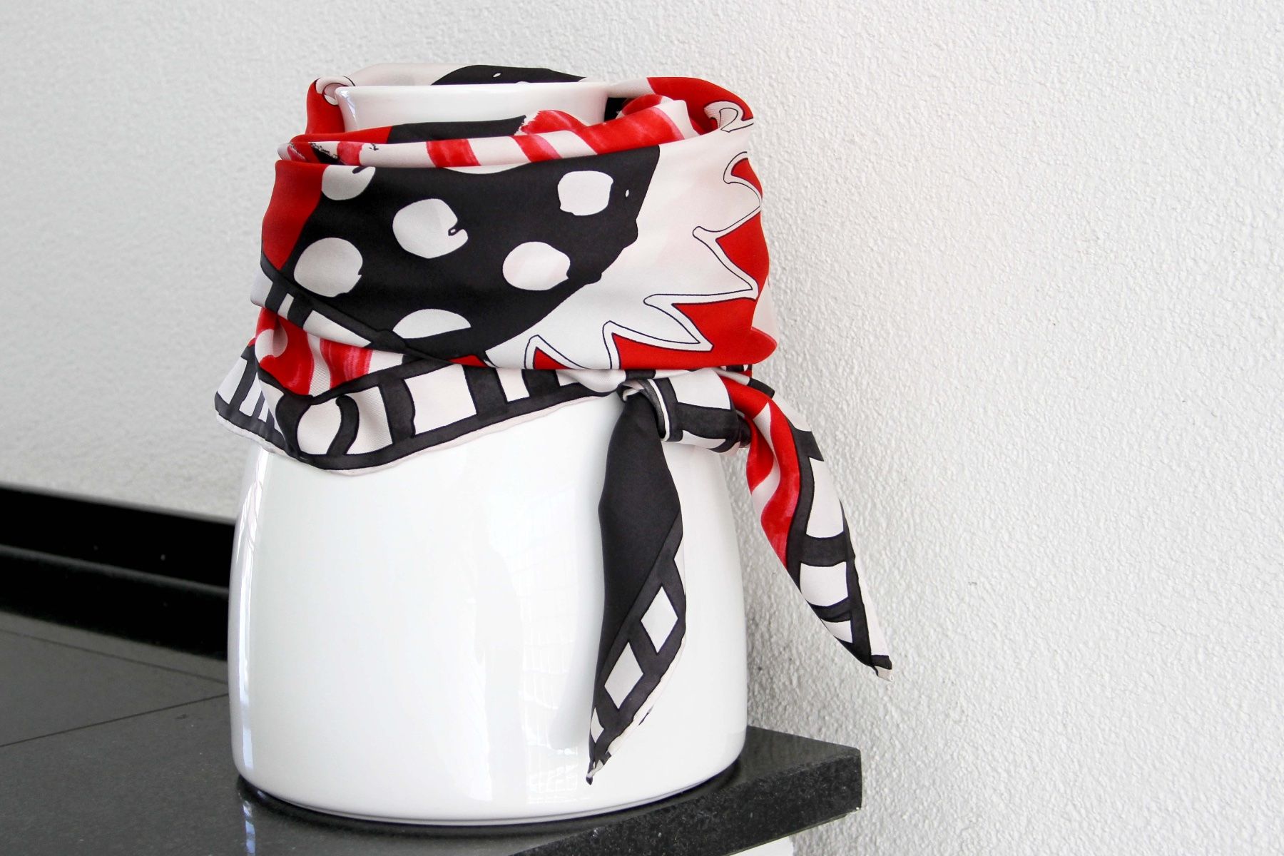 Foulard & Sciarpe: CODELLO Seidentuch "Zebra" - Foulard / Seidenschal 110x110cm – Usato da Merlischachen venduto da sammlerstueck 6