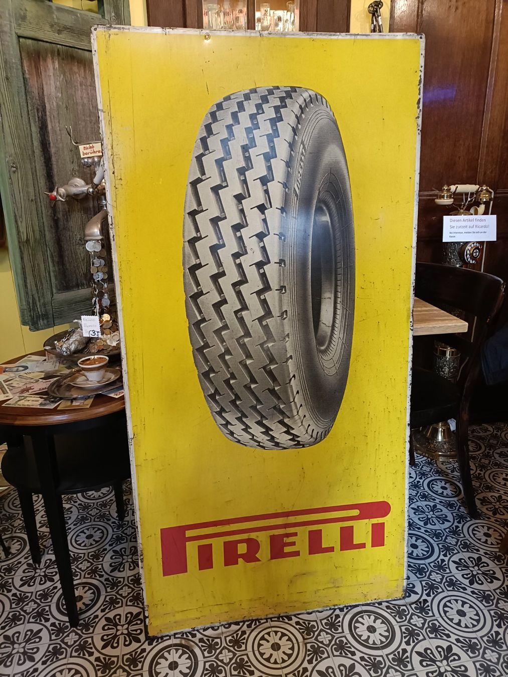 Insegne: Blechschild PIRELLI – Usato da Köniz venduto da Brockenreich 1
