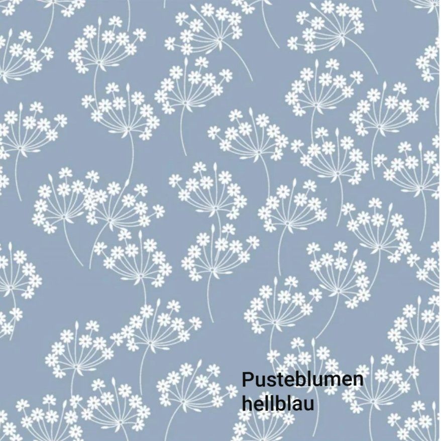 Tissus: Musselin Pusteblume -hellblau – Neuf avec emballage d'origine à Steg im Tösstal par J.Kreisl