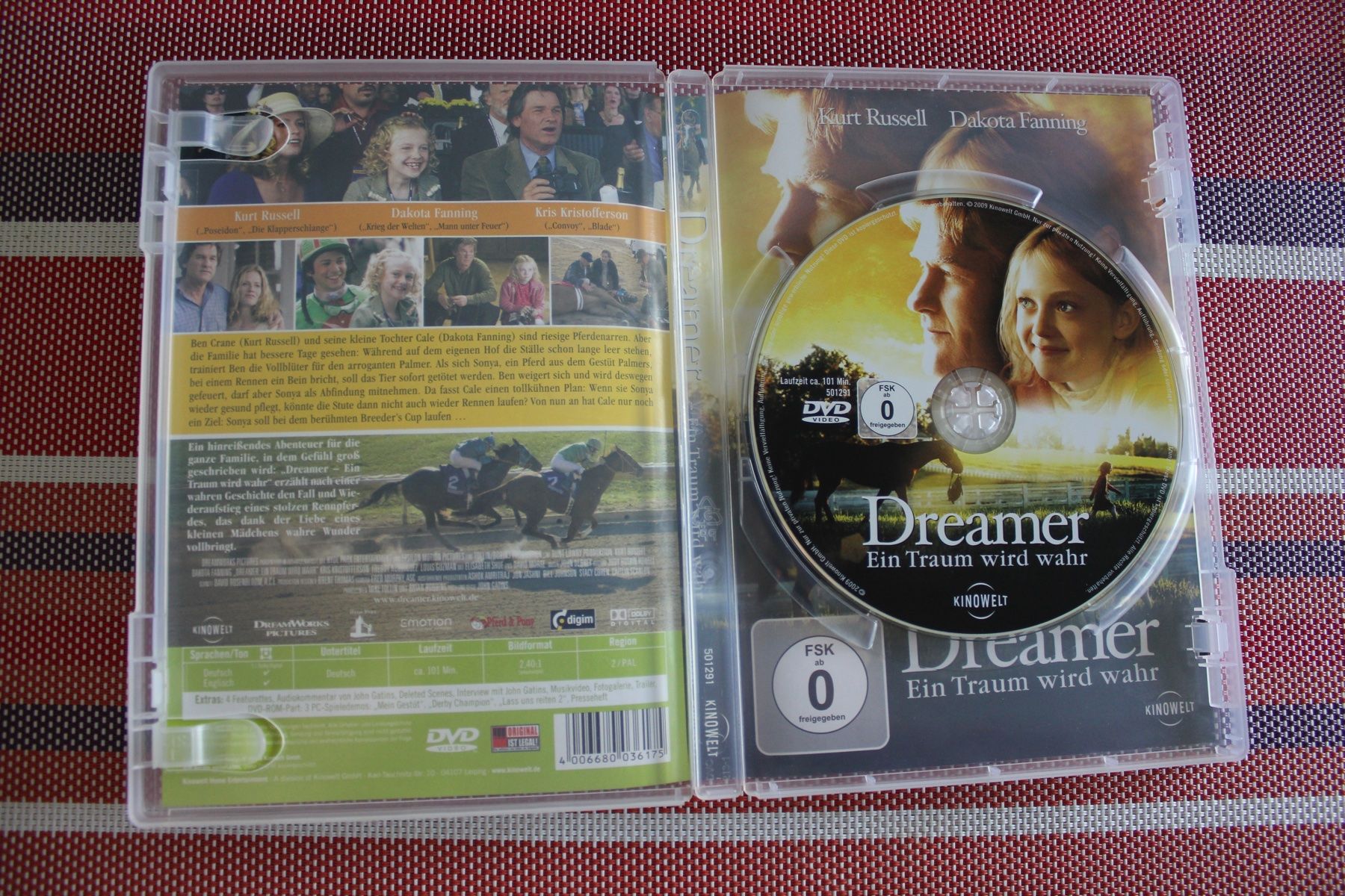 Tutti i DVDs: Dreamer - Ein Traum wird wahr von John Gatins | DVD | – Usato da Geroldswil venduto da schlumpf1969 1