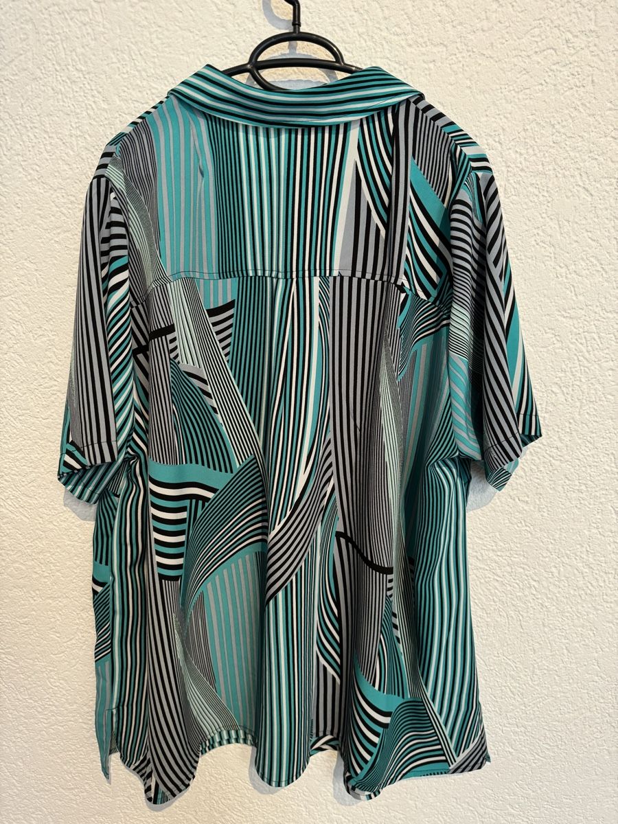 Blusen: m.collection Bluse türkis Muster Gr. 54 / 56 / XXL – Gebraucht aus Fislisbach von KolibriSecondhand 7