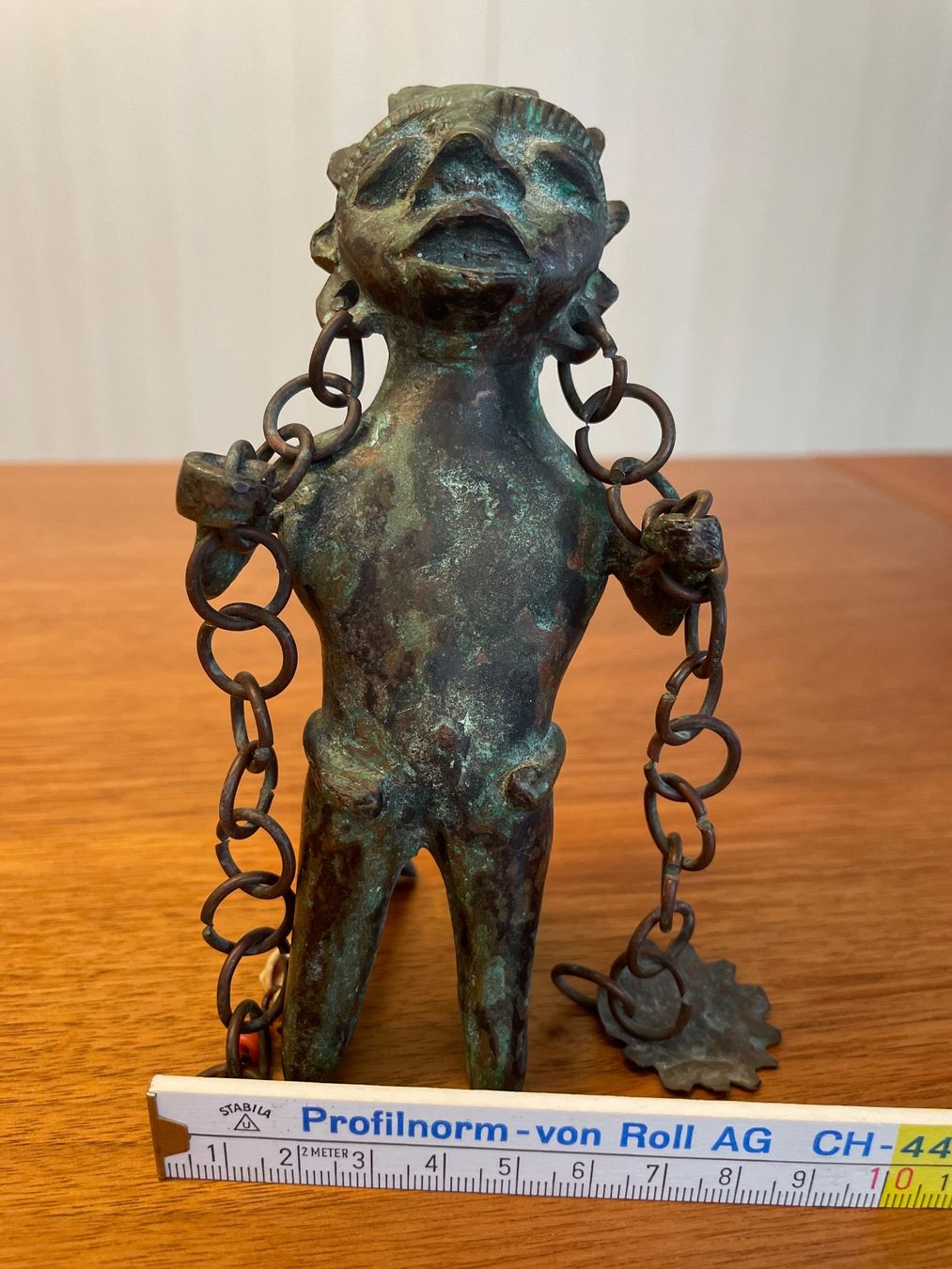 Skulpturen & Statuen: Antike Edan Ogboni Bronze Figur Yoruba Nigeria Afrika 14,5cm – Gebraucht aus Wettswil von mar_n62n 4