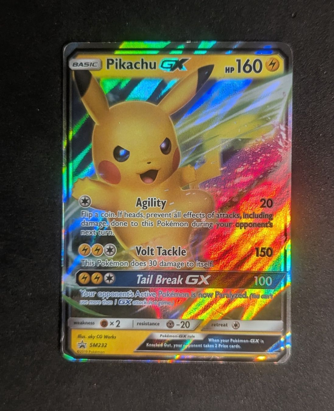 Pokémon Cartes à collectionner: Pikachu GX SM232 Promo – D'occasion à Zürich par printz7