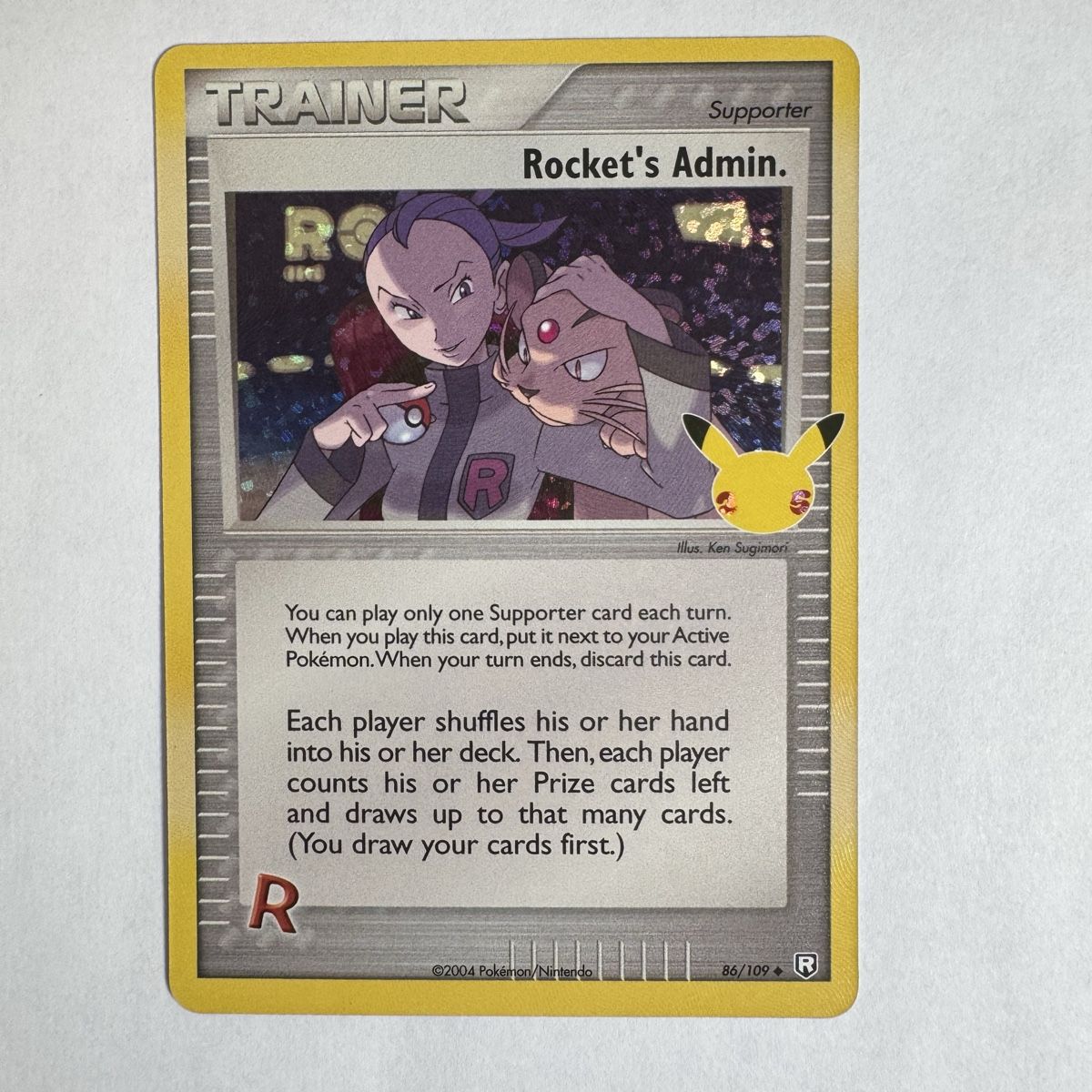 Pokémon Carte collezionabili: Pokémon Rocket's Admin - 86 / 109 - ENG – Nuovo (secondo la descrizione) da Staad SG venduto da miaCards