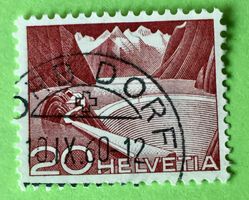 Nr.301A  mit gestempelt Technik und Landschaft 1949   