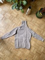 Benetton Rollkragenpullover aus Merino Wolle, Beige, Gr. XS