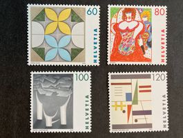 Schweiz 1993 Satz Werke von Schweizer Frauen postfrisch