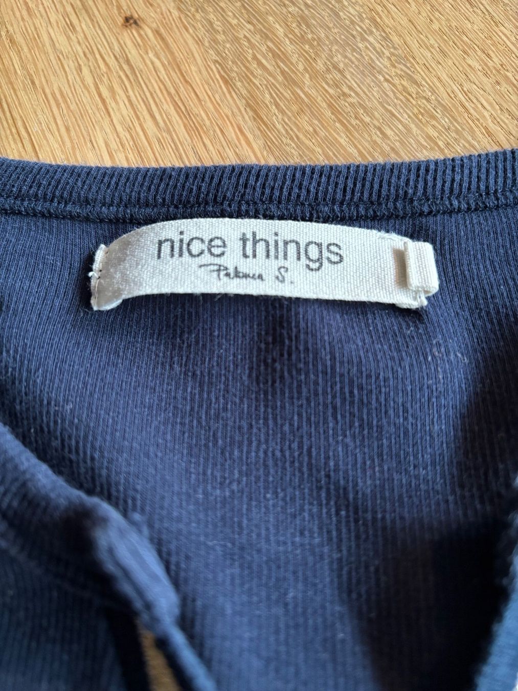 Giacche: Dunkelblaue Strickjacke von nice things Paloma Gr. M – Usato da Neftenbach venduto da Boska_1969 2