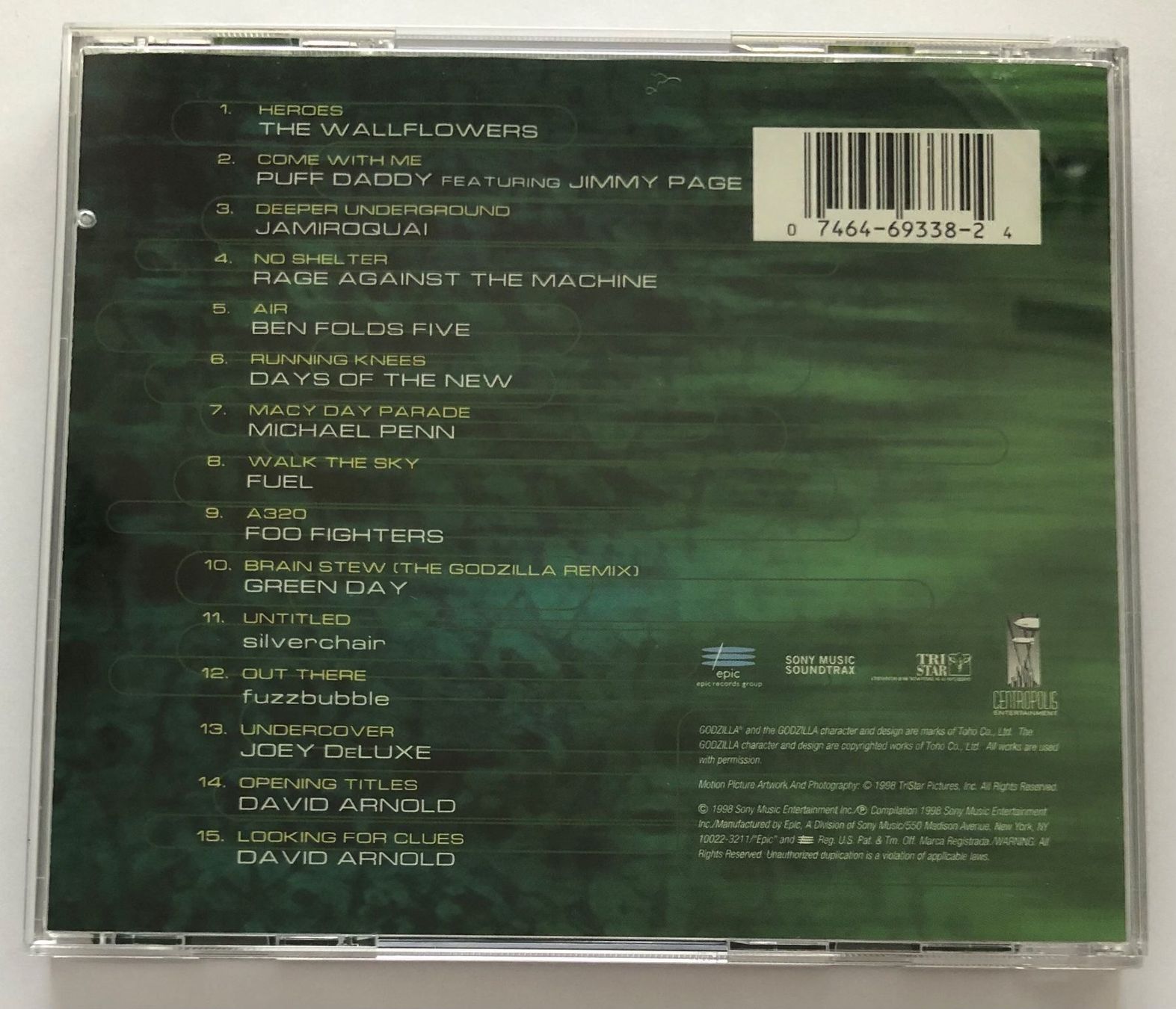 CD: CD - Godzilla: The Album – Usato da Zürich venduto da T_H_O_M_A_S 1