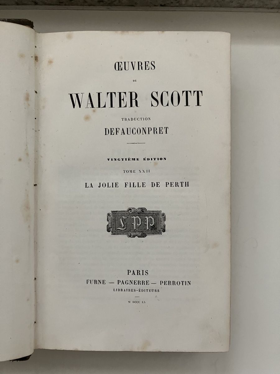 Bücher: Walter Scott , oeuvres  – Gebraucht aus losone von china06 3