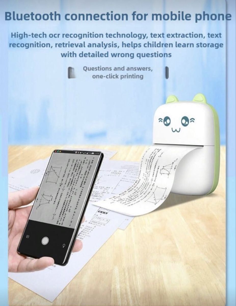 Imprimantes: Pocket Mini Drucker - Kabellos – Neuf avec emballage d'origine à Emmenbrücke par ShopDirect 4