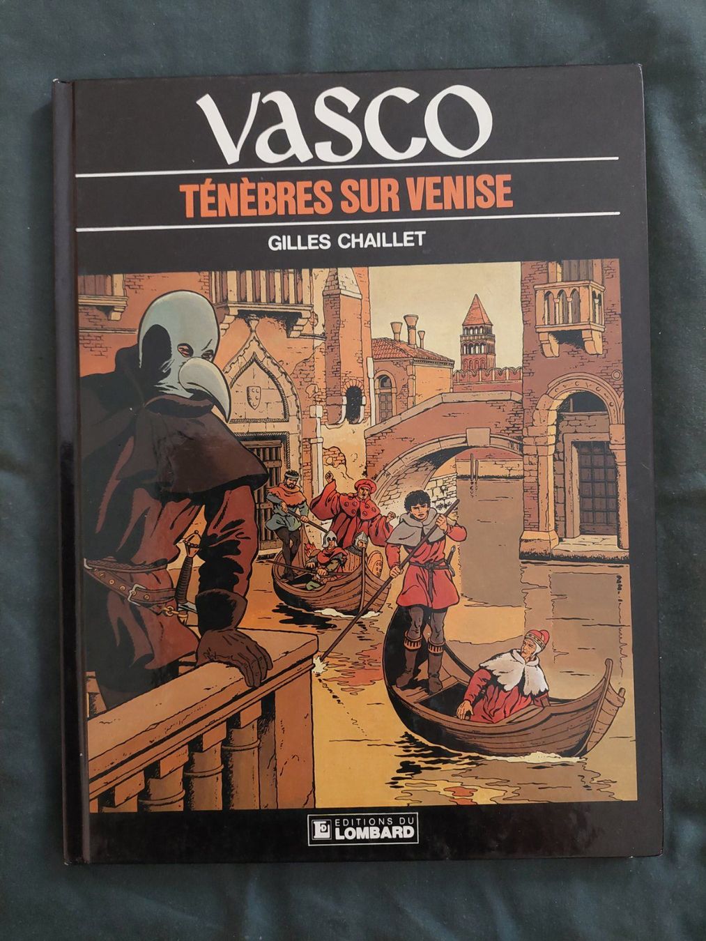 Fumetti: Vasco T.6 Ténèbres sur Venise EO 1987 TBE – Usato da Genève venduto da Blu_BD