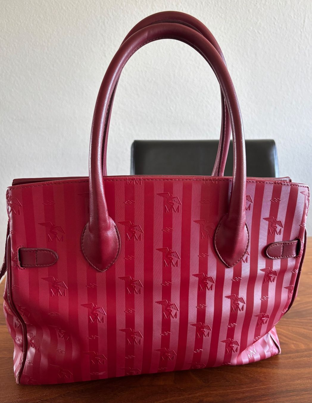 Maison Mollerus Borse da donna: MAISON MOLLERUS Handtasche (dunkelrot) – Usato da Zürich venduto da Tzhkely24 1