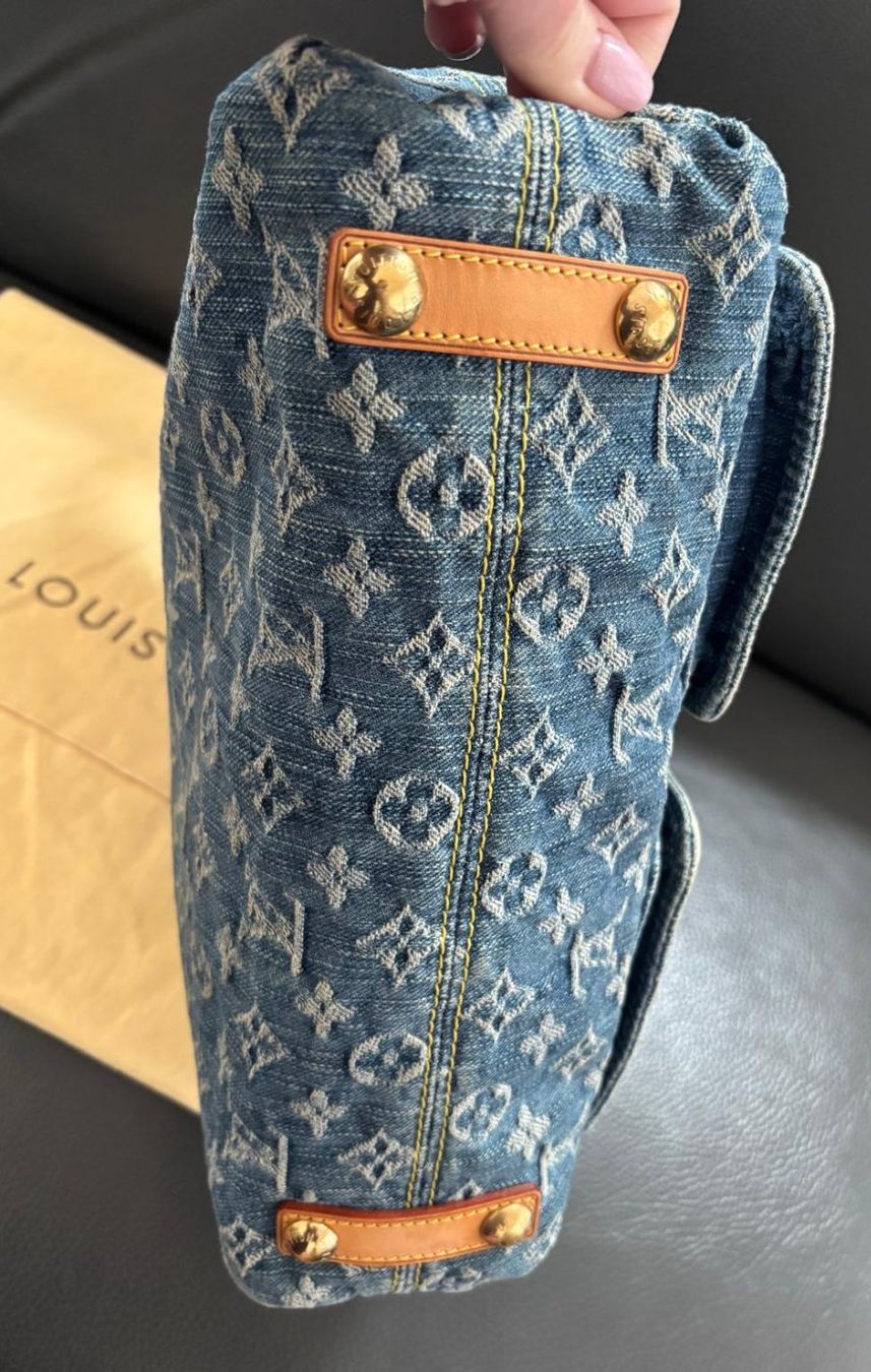 Louis Vuitton Borse da donna: ❤️ Louis Vuitton Buggy GM Denim – Usato da Eschenbach LU venduto da 2ndLove_Bag 5