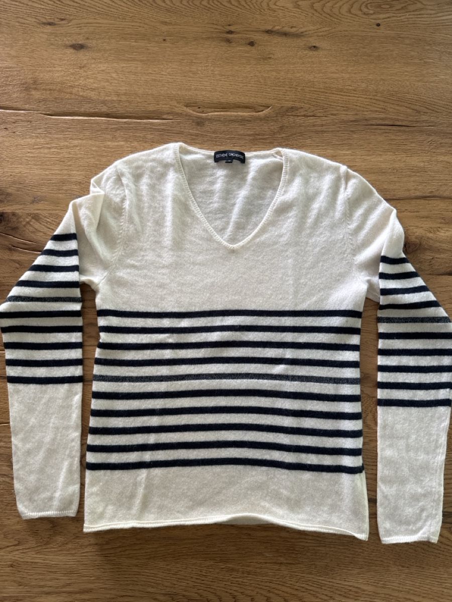 Maglioni & Felpe: Kaschmir Pullover von Estheéme Cashmir gestreift Grösse M – Usato da Orpund venduto da Tomba34