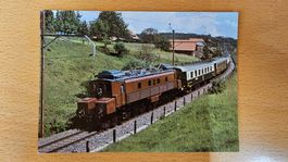 Postkarte SBB Ce 6/8 I 14201 mit Pullman- und Speisewagen