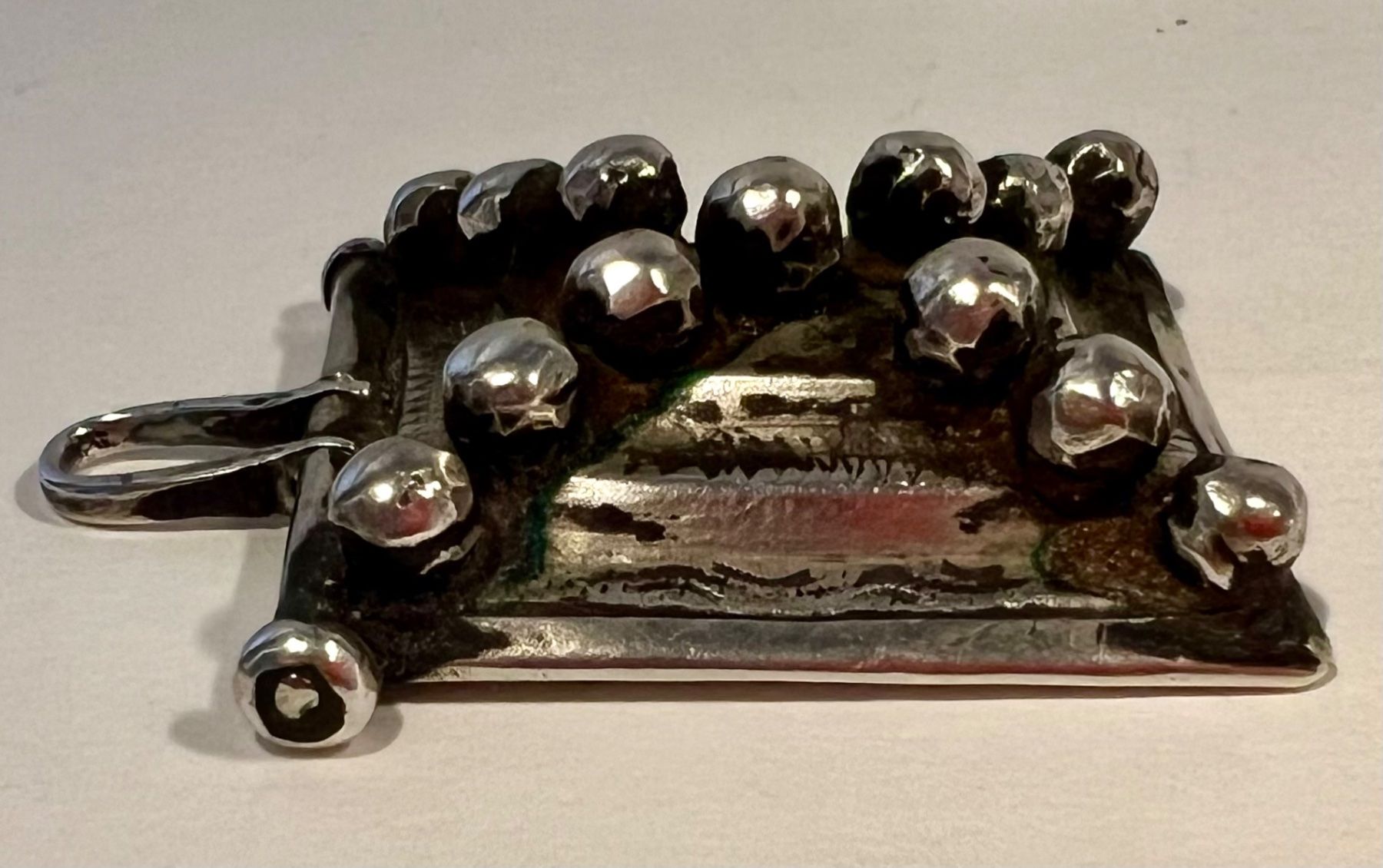 Ciondoli: Ancien pendentif argent, pyramidal, touaregP – Usato da Genève venduto da DELIRBEADS 2