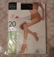 Ellen Amber Jeunesse Strumpfhose 20den Gr.M Schwarz