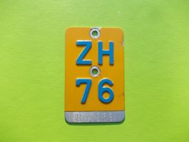 Mofanummer / Töfflinummer ZH 76 ... zum 40. Geburtstag !