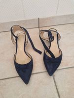 Escarpins slingback Unisa  bleu marine  taille 38