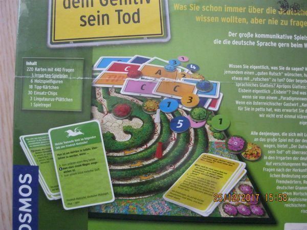 Kosmos Giochi: Der Dativ ist dem Genitiv sein Tod (Originalverpackt) – Nuovo e nell'imballaggio originale da Affoltern am Albis venduto da Andrezc 2