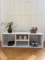 Shoe bench - Wood-based material - 105 x 35 x 35 cm (LxWxH)