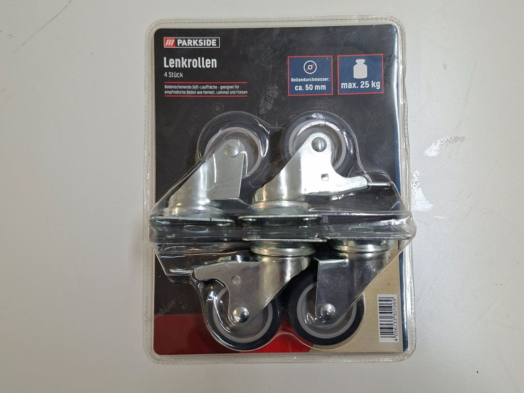 Altro per stoccaggio & trasporto: Lenkrollen 4 Stück – Nuovo e nell'imballaggio originale da Wettingen venduto da Wendemarket