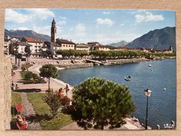 Alte Ansichtskarte Ascona Lago Maggiore 1970er Jahre