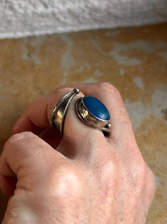 Anelli: Ring Lapislazuli Designer (Rg 54) – Usato da Basel venduto da bellespirit 3