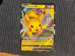 Pokemon Pikachu V Vivid Voltage near Mint