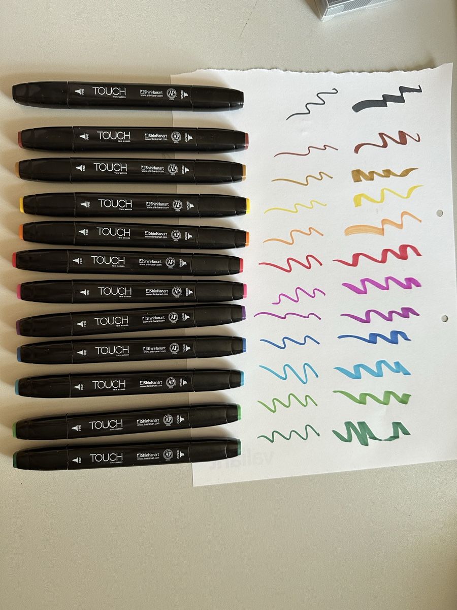 Penna & Evidenziatori: Original TOUCH Filzstifte – Usato da Seeberg venduto da len_9vys 2