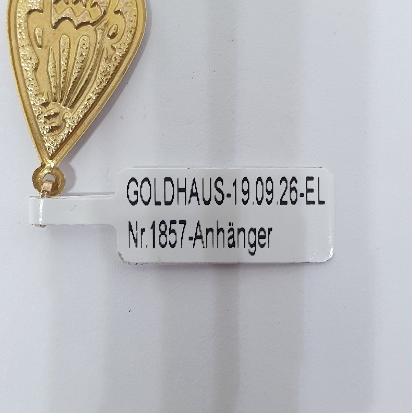 Ciondoli: Echt 14K Gold - Allah Anhänger – Usato da Luzern venduto da luzerngoldhaus 3