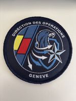 Prototype écusson rare Direction des Opérations Genève